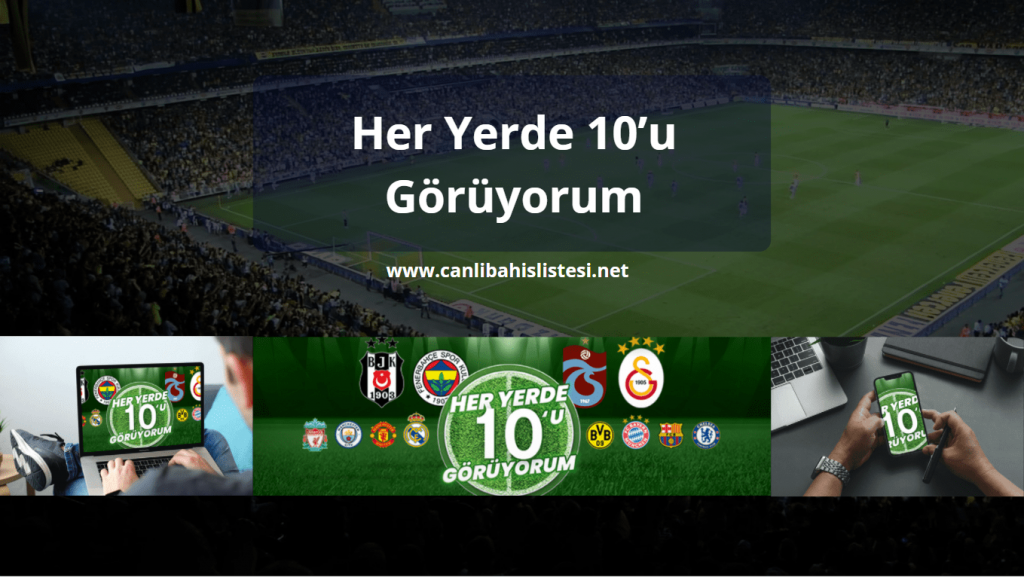 Süper Lig Ekstra Oranlarla Başlıyor – Her Yerde 10’u Görüyorum